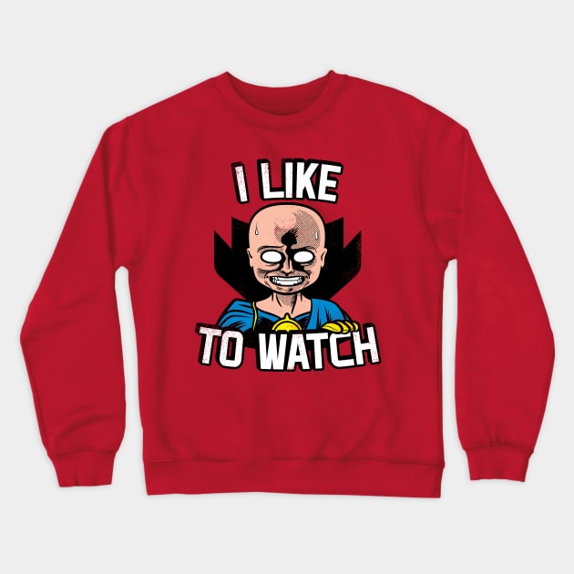 I Like To Watch Crewneck Sweatshirt by toadyco